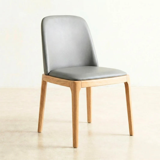 Silla de comedor de madera estilo escandinavo - Línea Serena