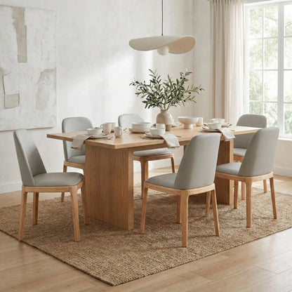 Silla de comedor de madera estilo escandinavo - Línea Serena