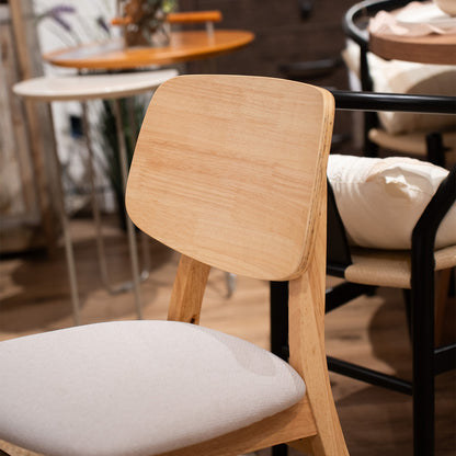 Silla de Comedor Madera natural Arcadia - Línea Serena