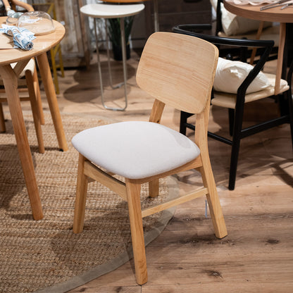 Silla de Comedor Madera natural Arcadia - Línea Serena