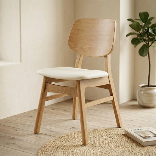 Silla de Comedor Madera natural Arcadia - Línea Serena