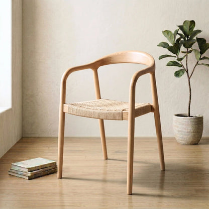 Silla de Comedor Madera natural Beige Bali - Línea Serena