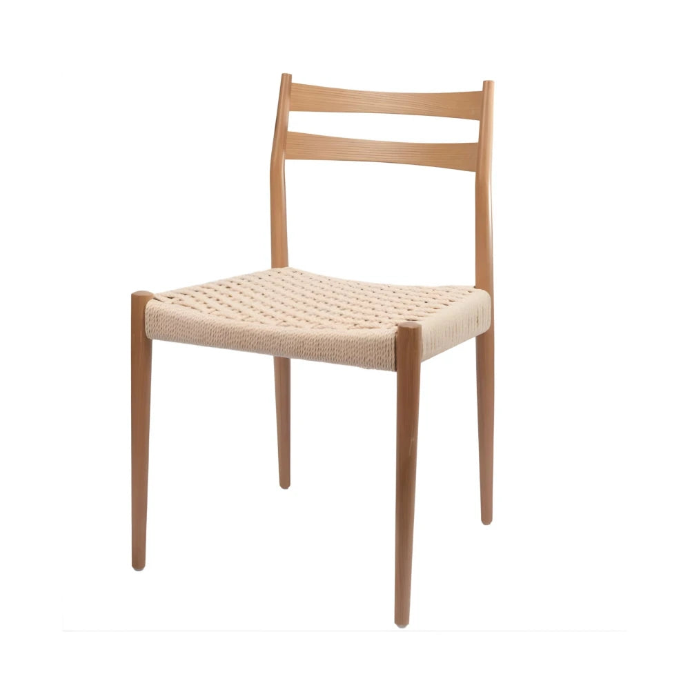 Silla de Comedor Madera natural Beige Francia - Línea Serena