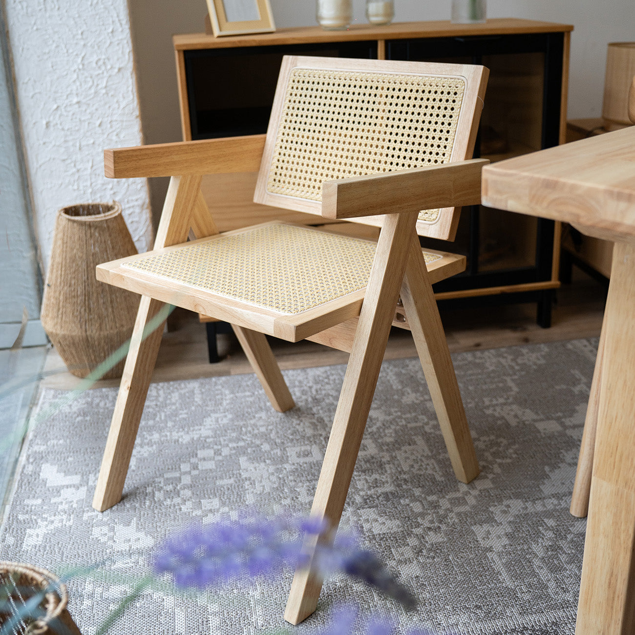 Silla de Comedor Madera natural Inari - Línea Serena