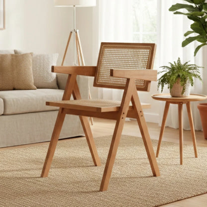 Silla de Comedor Madera natural Inari - Línea Serena