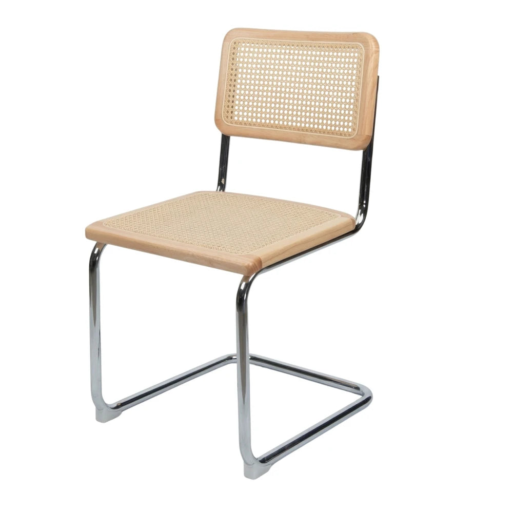 Silla de comedor Metal cromado Bauhaus - Línea Serena