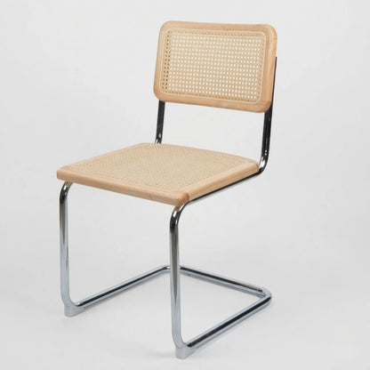 Silla de comedor Metal cromado Bauhaus - Línea Serena