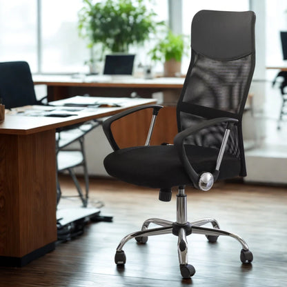 Silla De Escritorio - Ergonómica Respaldo Alto - Apoyacabeza