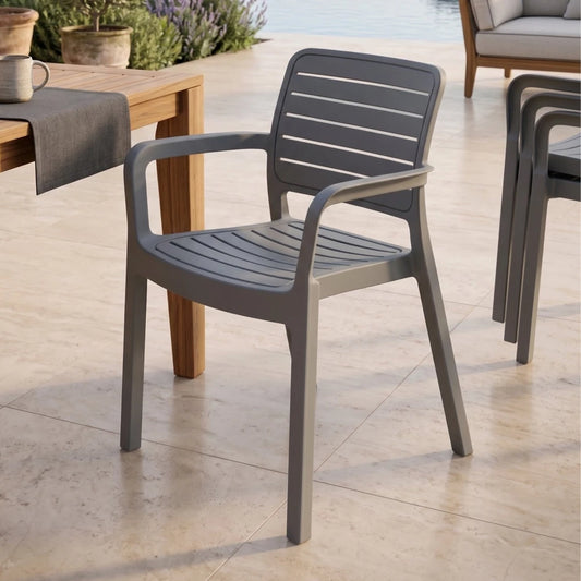 Silla de Exterior Miami - Negro