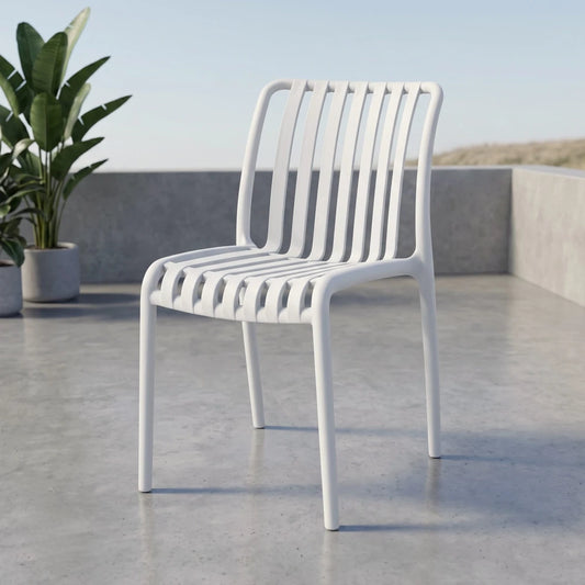 Silla de Exterior Omega - Blanco Tiza