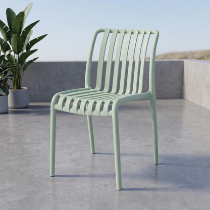 Silla de Exterior Omega - Blanco Tiza