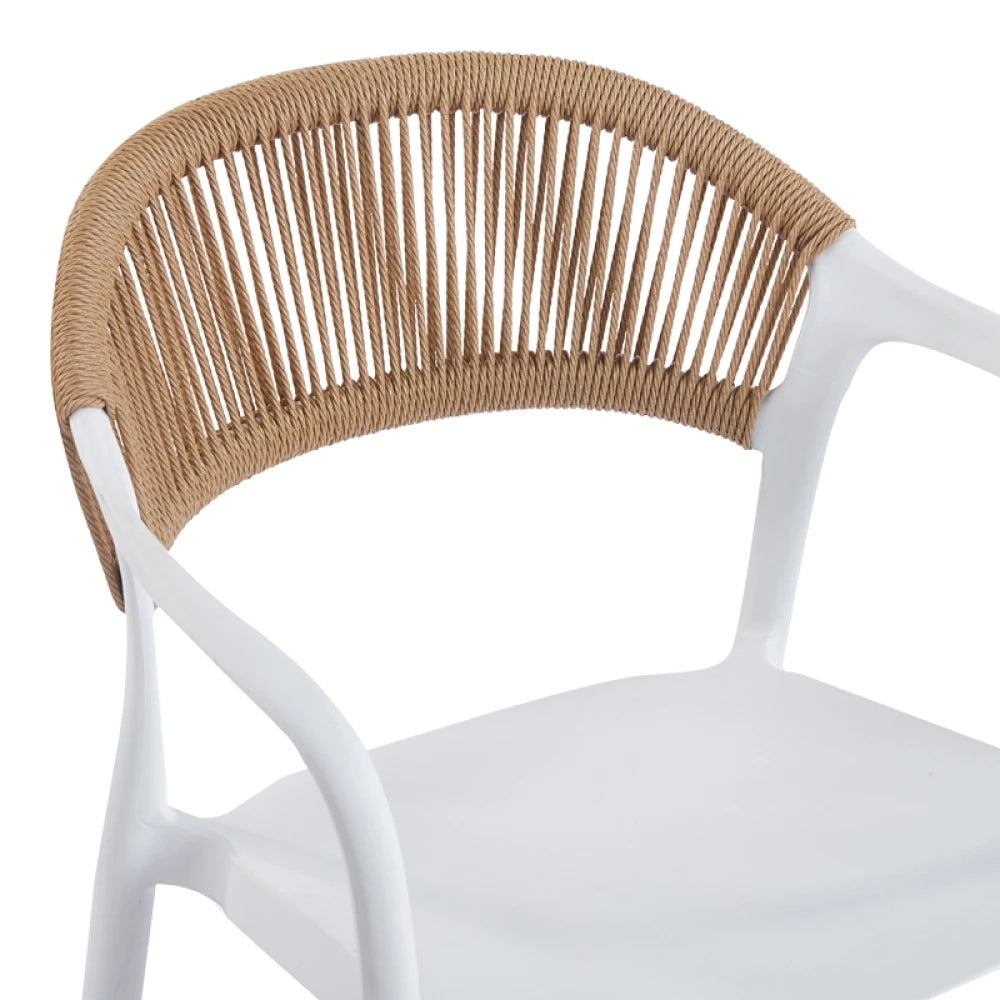 Silla de Jardín Exterior Valencia - Blanco