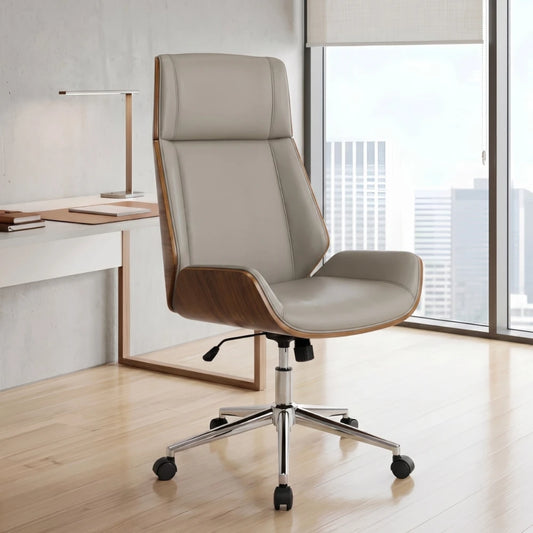 Silla de Oficina Gerencial - Crema
