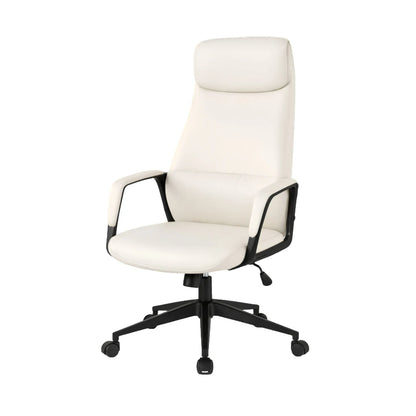 Silla De Escritorio Oficina Negra 2 Posiciones - Lumexa - Blanco