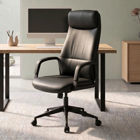 Silla De Escritorio Oficina Negra 2 Posiciones - Lumexa - Negro