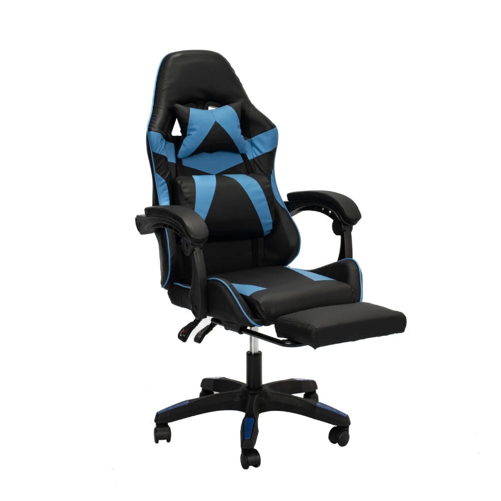Silla Gamer Gaming Ergonomica Reclinable - Azul