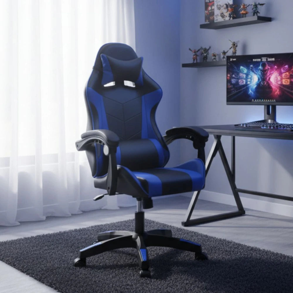 Silla Gamer Gaming Reclinable - Rojo