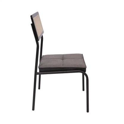 Juego de comedor - Cuadrado - Atix - Negro
