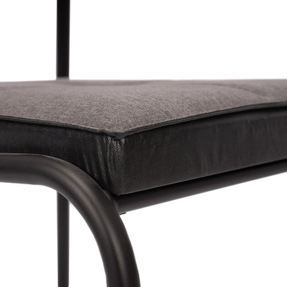 Juego de comedor - Cuadrado - Atix - Negro