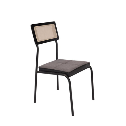 Juego de comedor - Cuadrado - Atix - Negro