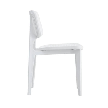 Silla Simil Rattan de polipropileno - Blanco