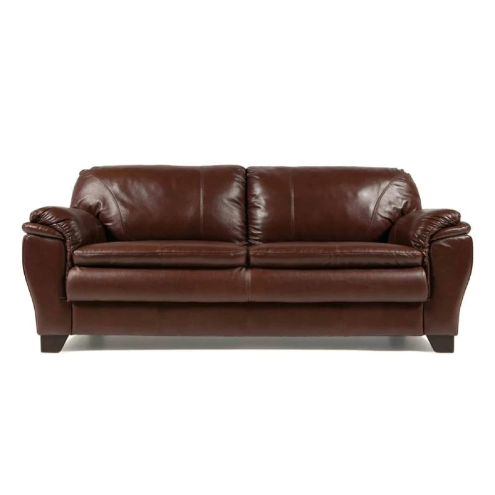 Sillón 100% Cuero - 3 Cuerpos - Imola - Marrón
