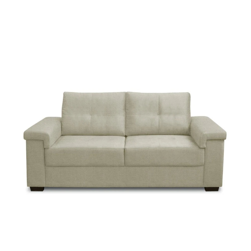 Sillón 2 Cuerpos en tela de Lino - Plaza - Beige