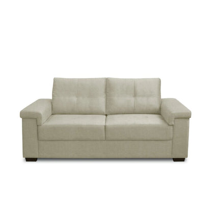 Sillón 2 Cuerpos en tela de Lino - Plaza - Beige