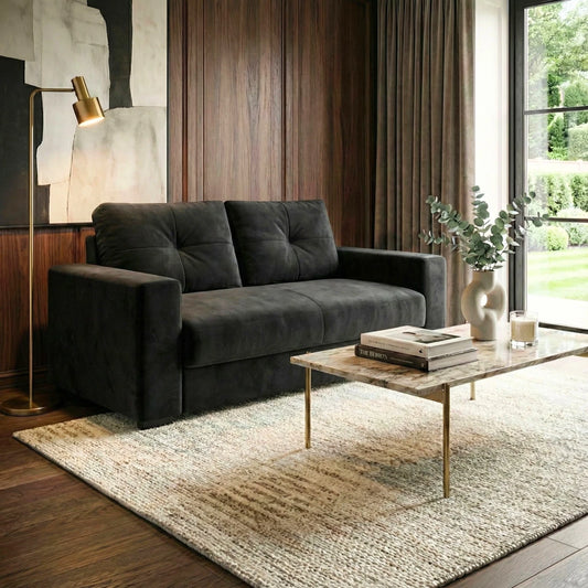 Sillón 3 Cuerpos Barcelona - Negro