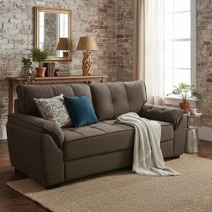 Sillón 3 Cuerpos - Clean - Marrón