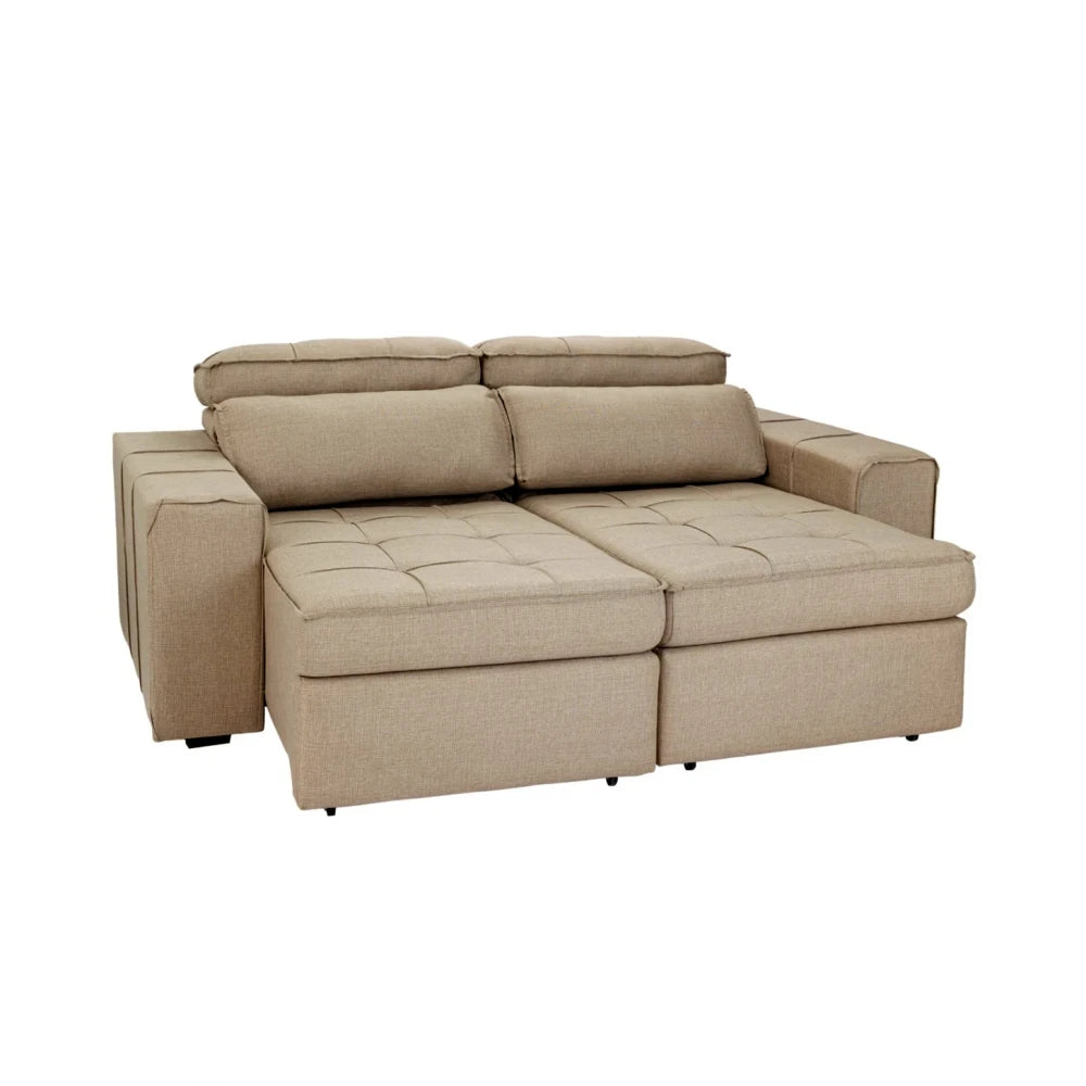 Sillón Cama Brad - 3 Cuerpos - Marrón