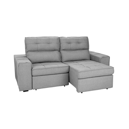 Sillón Cama Brad - 3 Cuerpos - Gris