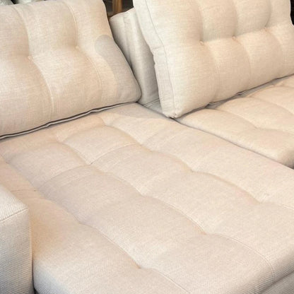 Sillón Cama Twin 3 Cuerpos - Extensible - Beige