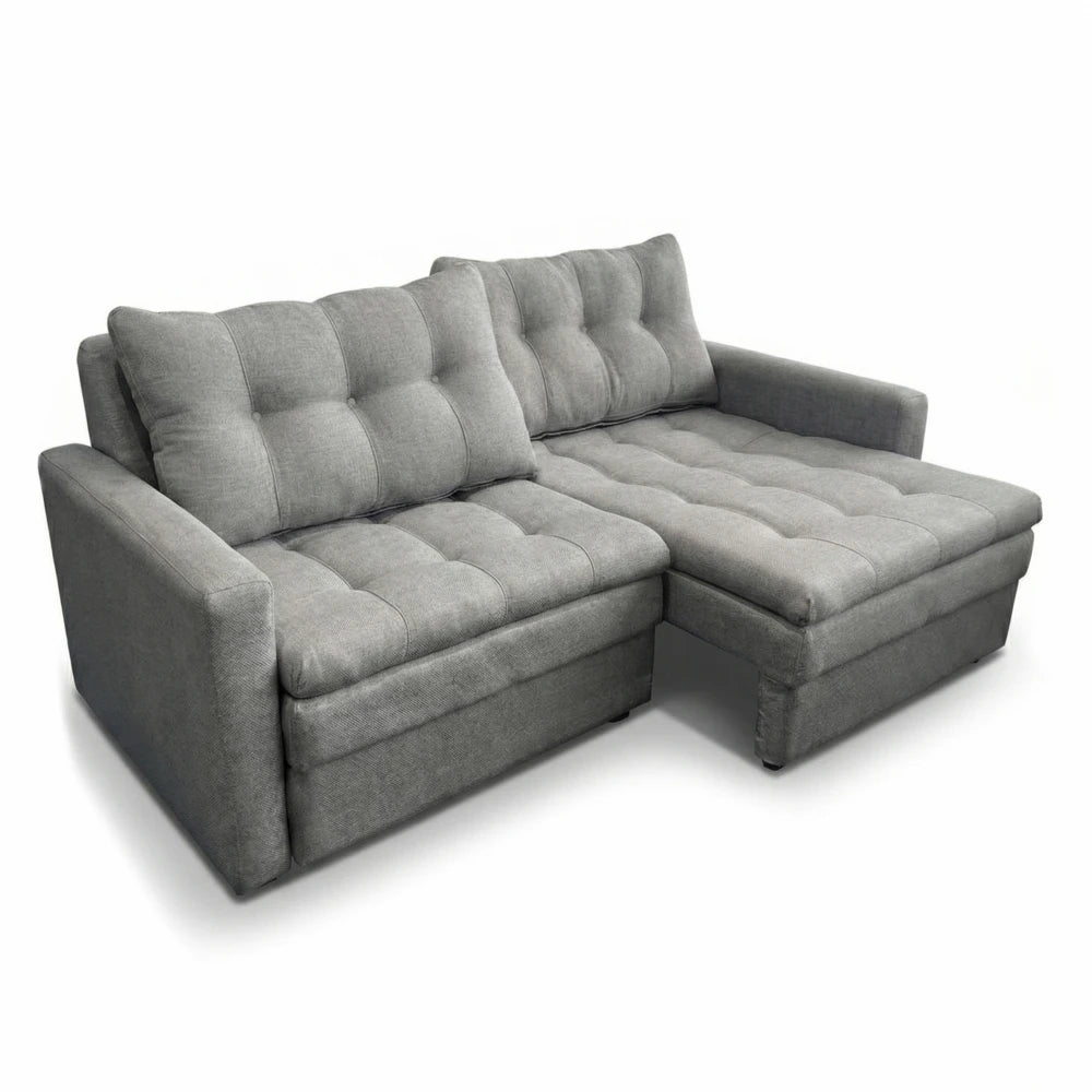 Sillón Cama Twin 3 Cuerpos - Extensible - Gris