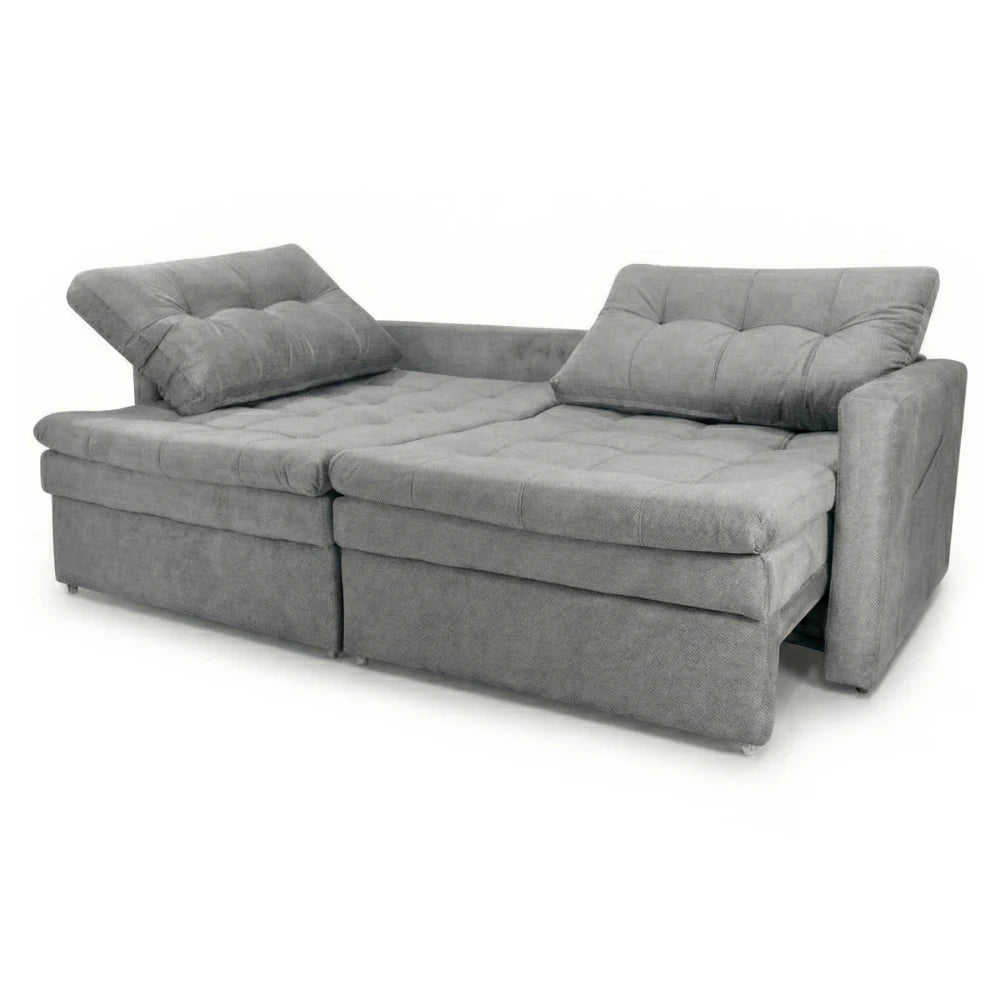 Sillón Cama Twin 3 Cuerpos - Extensible - Gris