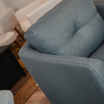 Sillon Poltrona 1 Cuerpo Trinidad - Gris Oscuro
