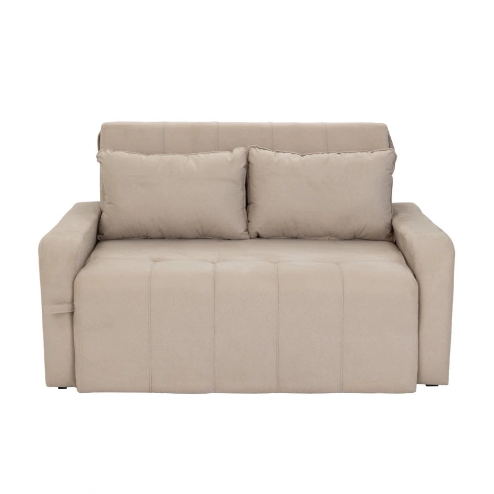 Sofá Cama Atis New con Baúl - Beige