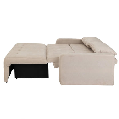 Sofá Cama Atis New con Baúl - Beige