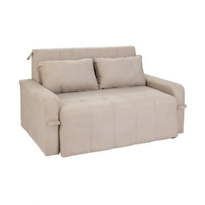 Sofá Cama Atis New con Baúl - Beige