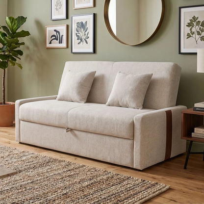 Sillón Sofá Cama Charlotte - Marrón Claro