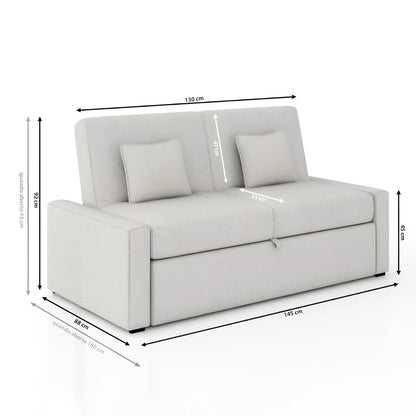 Sillón Sofá Cama Charlotte - Beige