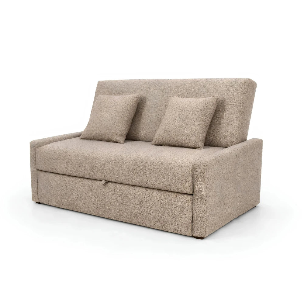 Sillón Sofá Cama Charlotte - Marrón Claro
