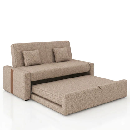 Sillón Sofá Cama Charlotte - Marrón Claro