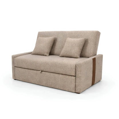 Sillón Sofá Cama Charlotte - Marrón Claro