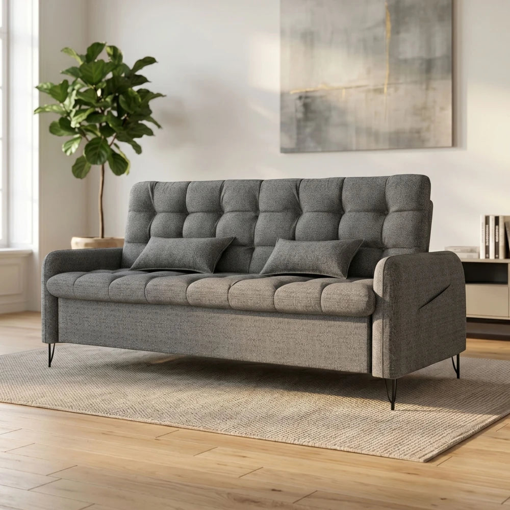 Sillón Sofa Cama Pilar - Gris