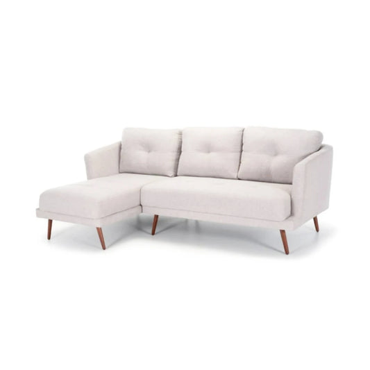 Sofá Con Chaise - Trinidad - 3 Cuerpos - BEIGE