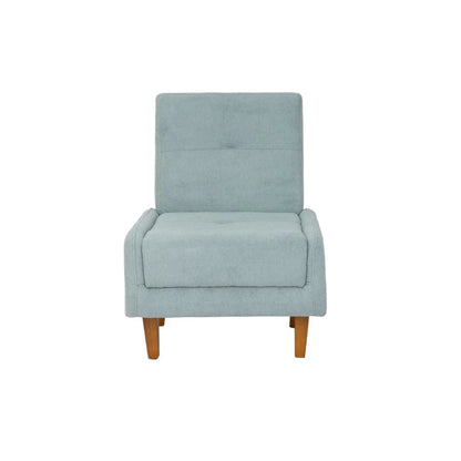 Sofa Sillon Poltrona 1 Cuerpo Monica - Gris Azulado