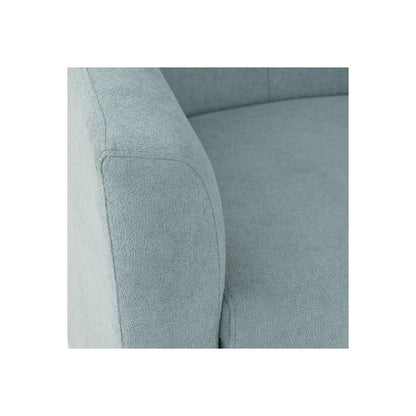 Sofa Sillon Poltrona 1 Cuerpo Praga - Gris Azulado