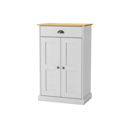 Zapatera - 2 Puertas - 1 Cajón - Línea Oslo - Blanco