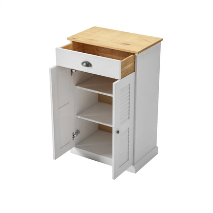 Zapatera - 2 Puertas - 1 Cajón - Línea Oslo - Blanco